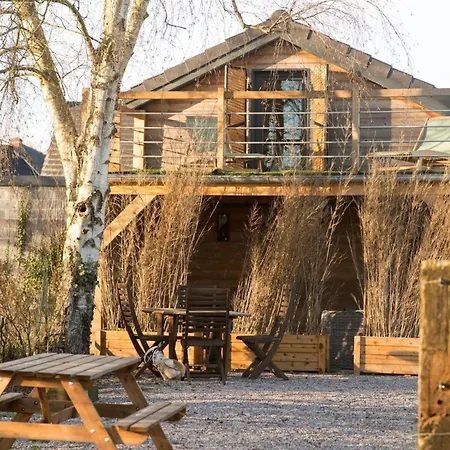 Dom wakacyjny En Bois A Hasnon, Calme Et Confort Avec Terrasse Et Jardin - Fr-1-510-121 Hasnon