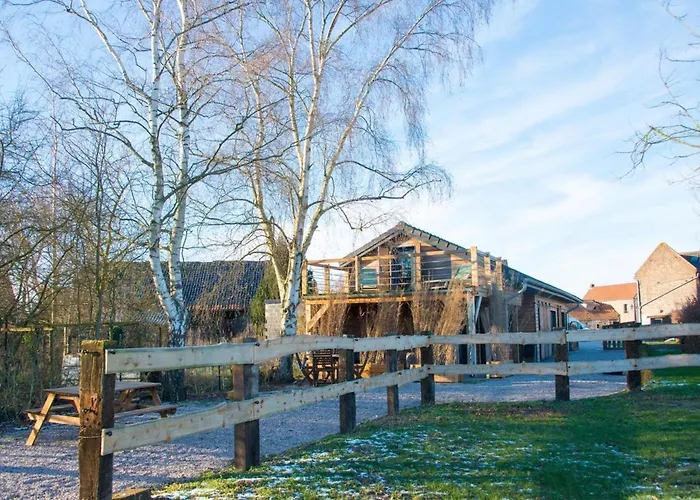 בית נופש En Bois A Hasnon, Calme Et Confort Avec Terrasse Et Jardin - Fr-1-510-121 Hasnon